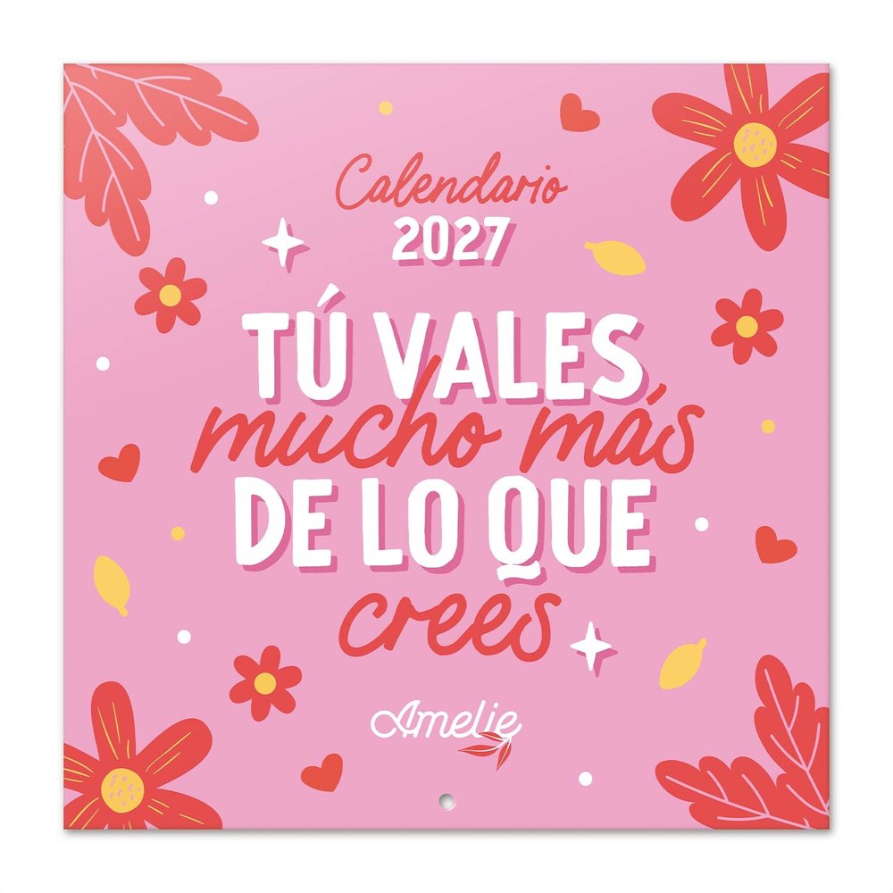 Grupo Erik - Amelie 2027 30X30 Kalender - Mehrfarben